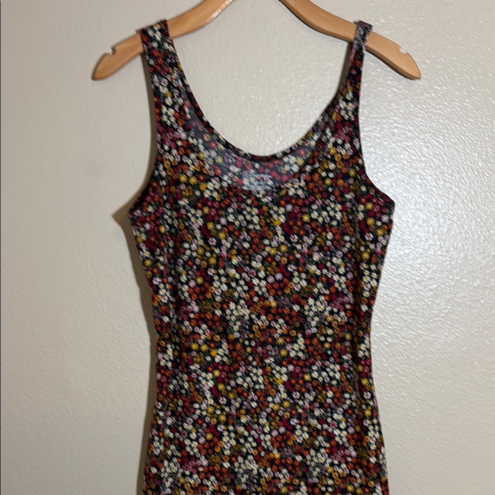 No Boundaries Flower Tank Top